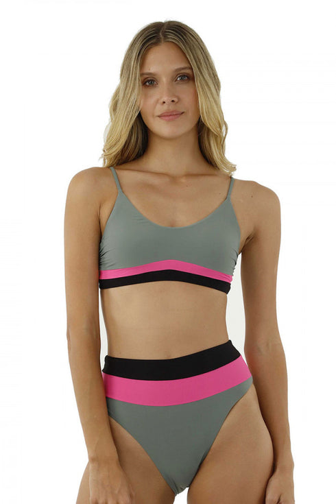 Malai Serenity Green MIDI TOP